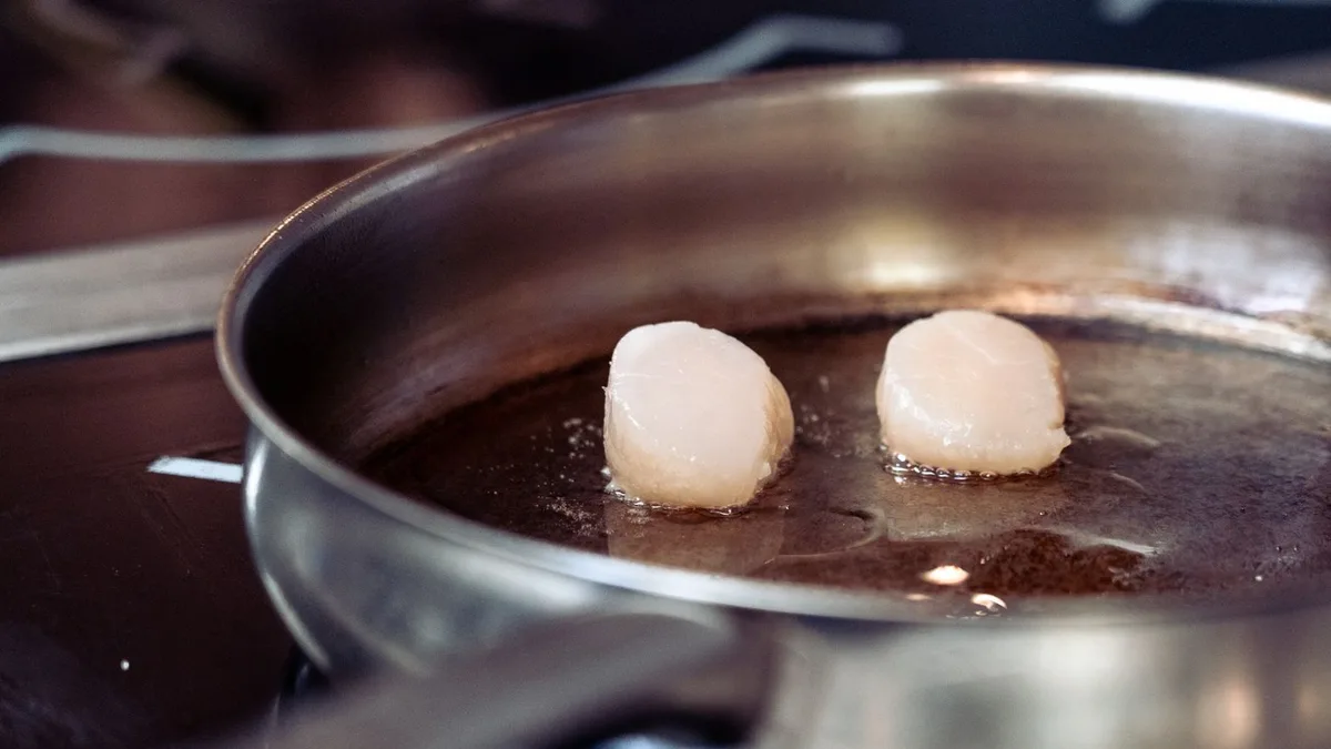 Recette saint jacques poêlées : cuisson noix de saint jacques